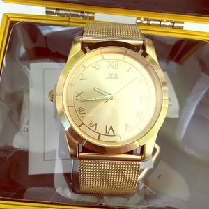 Unisex Rose Gold Flud Watch
